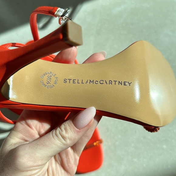 🔥 New‎ Stella McCartney Stella 100mm Alter Sandals size 38.5EU - Picture 8 of 11